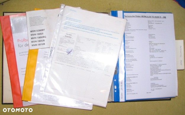 Inny Dzwig terenowy Herkules TD45260, dodat. wyposażenie jak Manitou, Merlo - 11