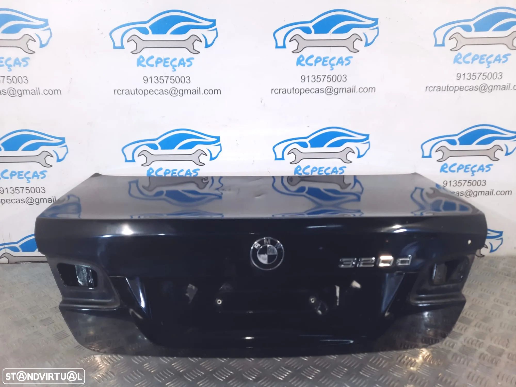 PORTA TAMPA MALA BMW SERIE 3 E92 COUPE 41627254428 7254428 FECHO PUXADOR - 1