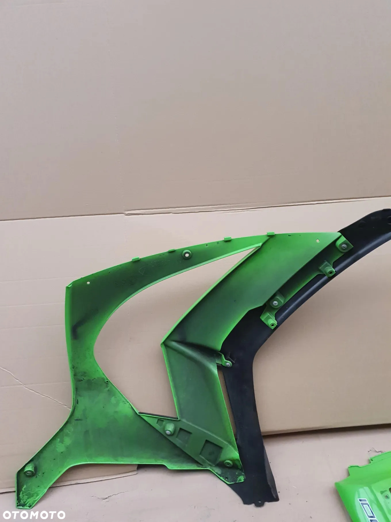 Kawasaki ZX-10R 1000 Ninja (2011 - 2015) KOMPLET OWIEWEK CZASZA BOK  oryginalny! - 3