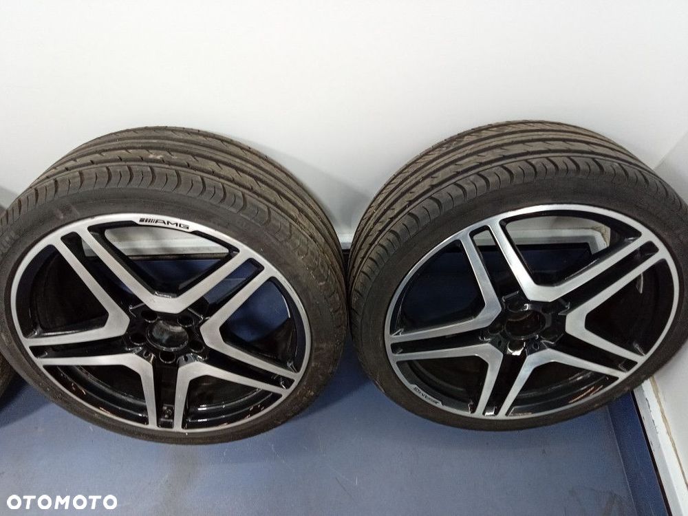 MERCEDES W216 W221 ALUFELGI AMG 20 CALI 8.5J 9.5J 5X112 Z OPONAMI KPL - 4
