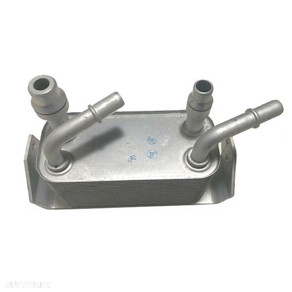 Radiator racire ulei motor, termoflot Land Rover Discovery/LR4, 01.2009-2016, motor 3.0 SDV6, 180/183/188/200 kw, 3.0 TDV6, 155 kw, diesel, cv automata, 75x165x80 mm, racitor transmisie, din aluminiu - 1