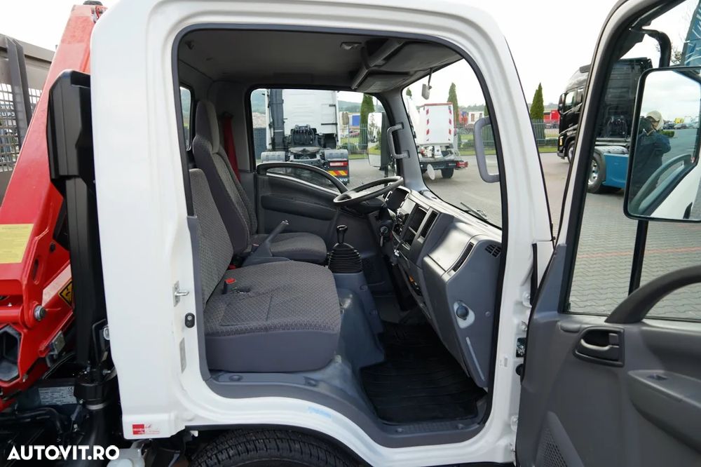 Isuzu M21 / 120 CP / 3,25 M TRANSMISIE / TWIN / + PALGINGER PK 2900 B / 990 KG CAPACITATE DE RIDICARE / ATINGERE 6,2 M / 2021 - 33