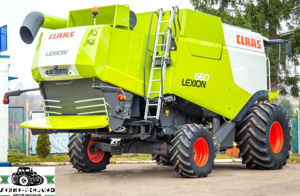 Claas LEXION 660 - 2013 ROK - NOWSZY MODEL - 2468 H - VARIO 750 - 4