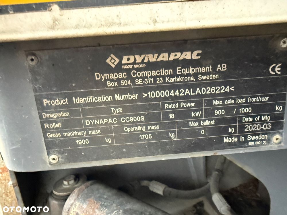 Hamm HD 12 VV TYLKO 207MTH oryginał walec dwubebnowy tandemowy BOMAG - 20