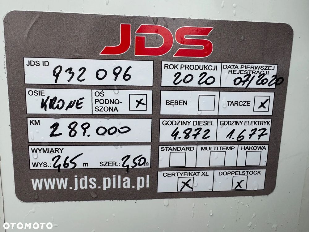 Krone Doppelstock, Thermo King SLXi 300 - 36