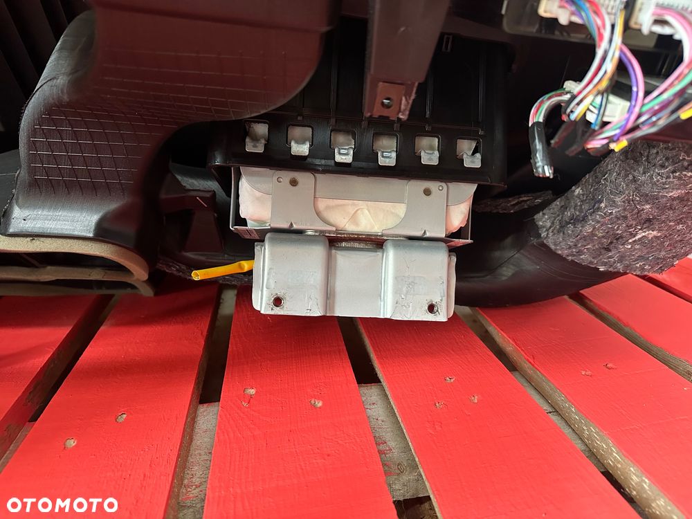 DESKA ROZDZIELCZA konsola kokpit pulpit poduszki airbag pasy KOMPLET ORYGINALNY Mitsubishi Outlander 3  Komplet  GDYNIA - 7