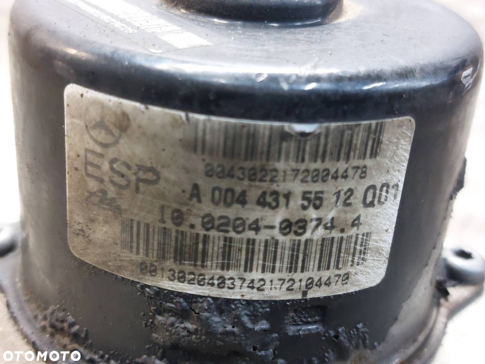 POMPA STEROWNIK ABS MERCEDES W203 C KLASA A0044315512 A2095451532 - 2