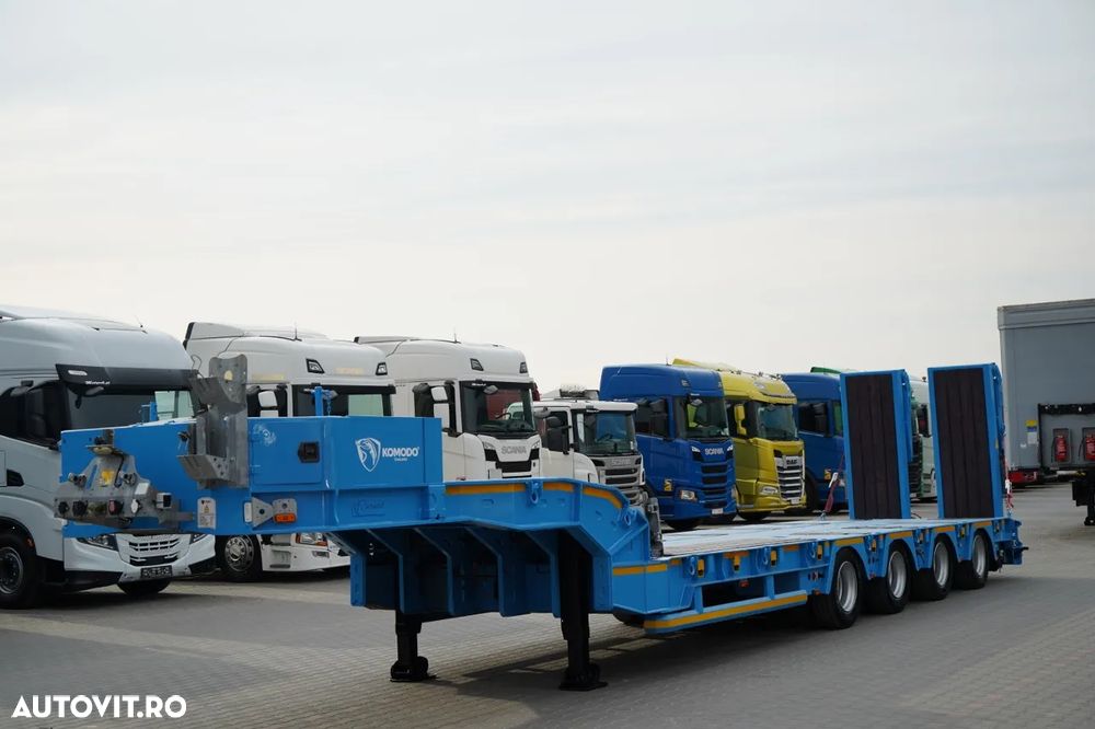 Altul -KOMODO / KMD4 / REMORCA AUTO / BETON JOS / AXE DE DIRECȚIE / AXĂ RIDICATĂ / RAMPE HIDRAULICE / - 3
