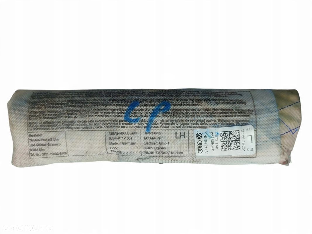 PODUSZKA FOTELA LEWA SEAT ALHAMBRA SHARAN II 7N (2010-2015) 7N0880241A - 2