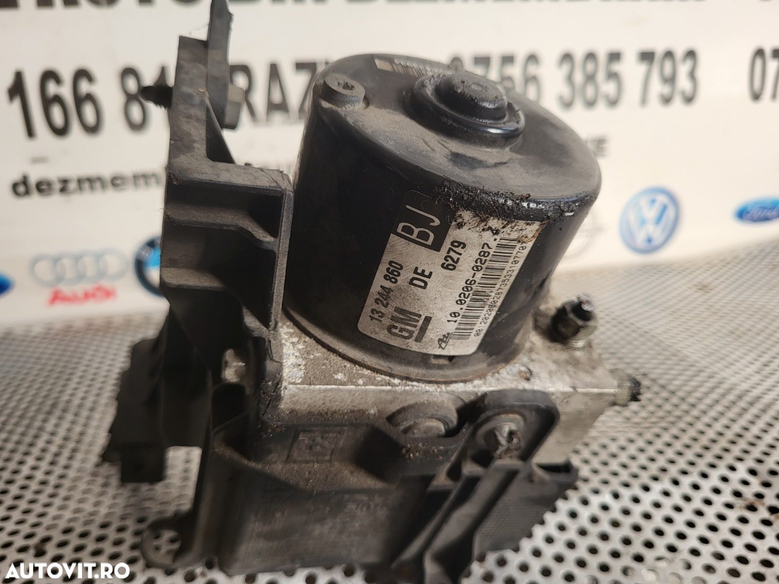 Modul Pompa Unitate ABS Opel Zafira B Astra H Cod 13244860BJ Dezmembrez Opel Zafira B 1.7 Cdti Euro 5 Motor A17DTR Cutie M32 Facelift - 6