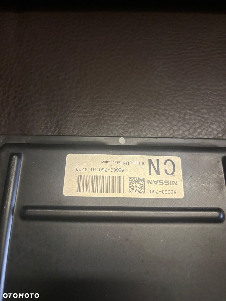 NISSAN MURANO Z50 KOMPUTER STEROWNIK SILNIKA MEC63760 - 2