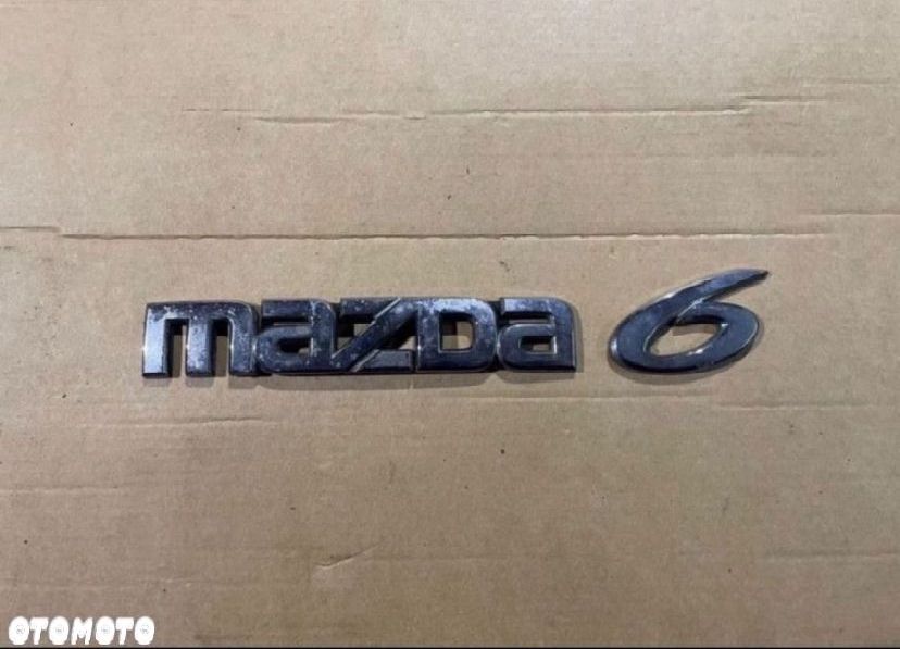 Emblemat znaczek napis Mazda 6 gg gy lift - 1