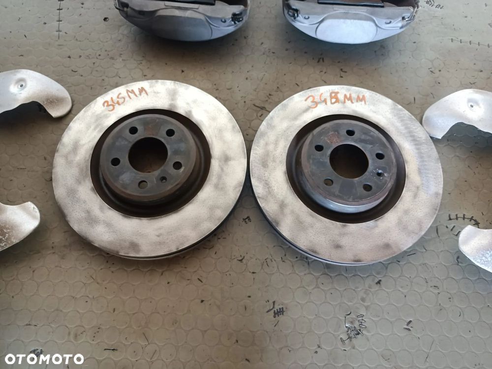 8R0615106CA 105CA Tarcze klocki zaciski 345MM AUdi A5 A6 A7 C7 czesci - 2