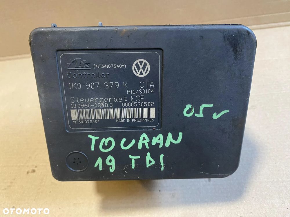 Pompa ABS Volkswagen TOURAN GOLF AUDI A3 8P 1.9 TDI 1K0907379K - 3