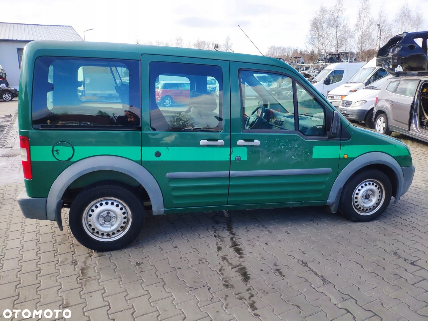 Ford TOURNEO CONNECT MK1 DRZWI PRAWE PRZESUWNE SZYBA DRZWI - 9