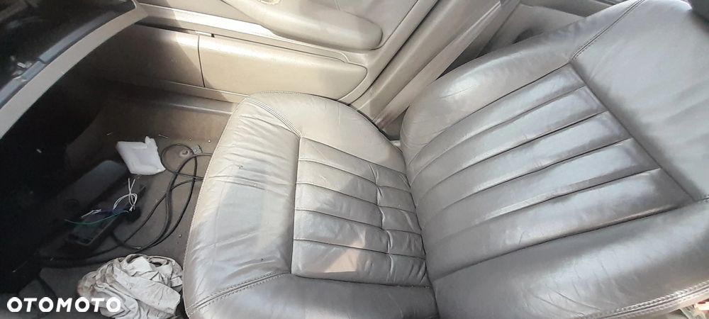 AUDI A6 C5 FOTEL LEWY KIEROWCY PRAWY PASAŻERA PRZEDNI PRZÓD SKÓRA ELEKTRYCZNY nr. 90/7 - 4