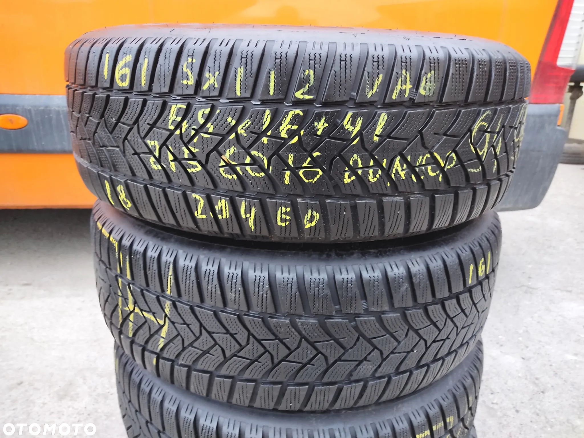 215/60R16 Opony Zimowe Zima DUNLOP WINTER SPORT 5 6-6,5mm 18r. SEMPERIT SPEED-GRIP 2 5mm Legnica ALU-RAD 215/60 - 1