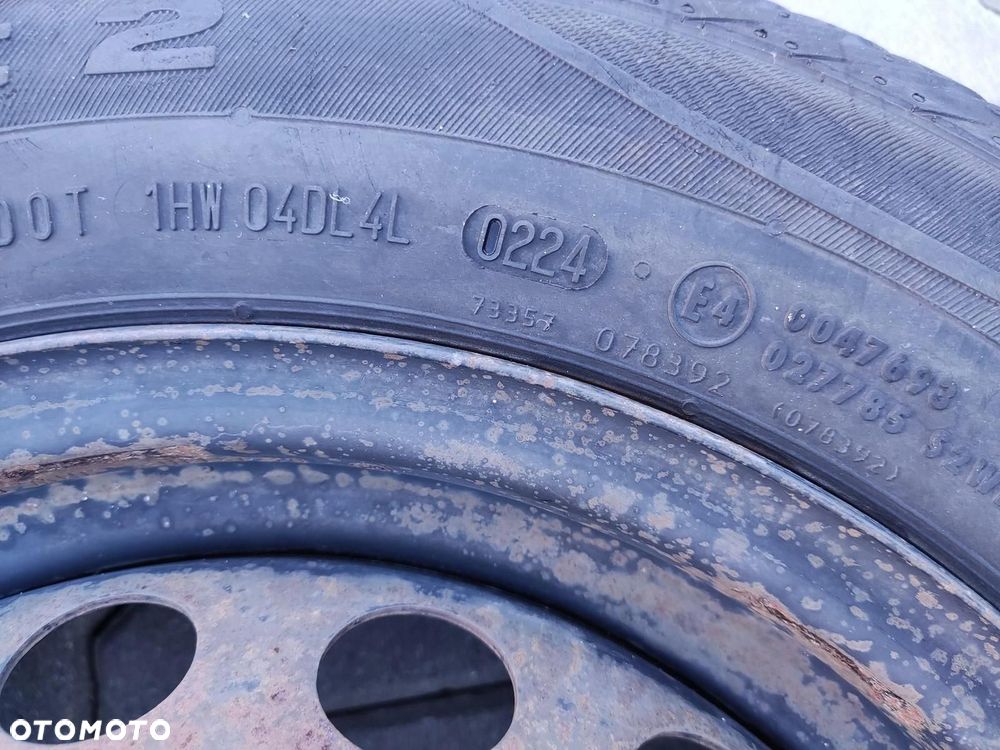 KOŁO DOJAZDOWE ZAPASOWE 14 NEMO BIPPER FIORINO QUBO 2007-2017 4x98 - 7