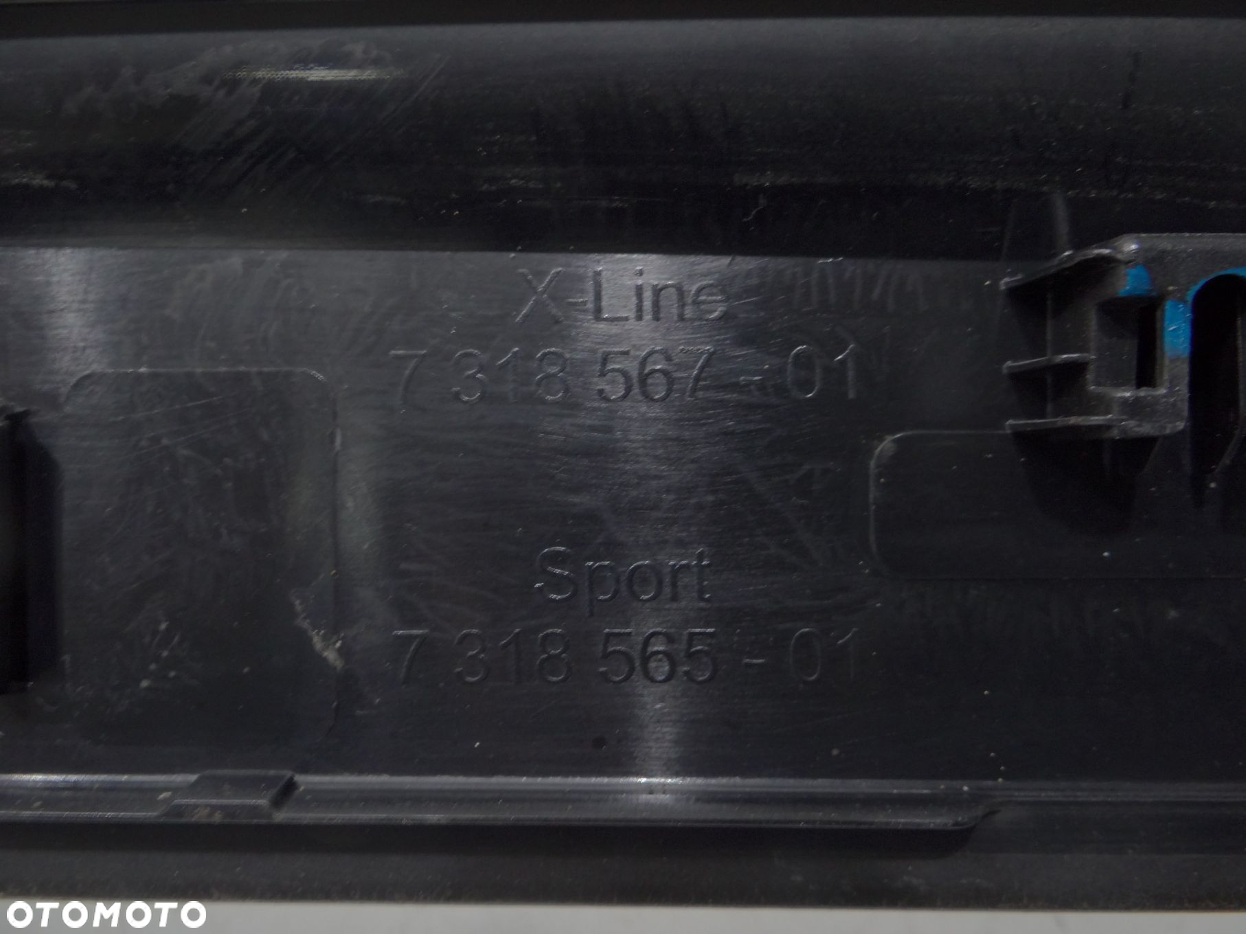 LISTWY PROGOWE BMW X1 E84 M PAKIET OE 8047745 KOMPLET - 12
