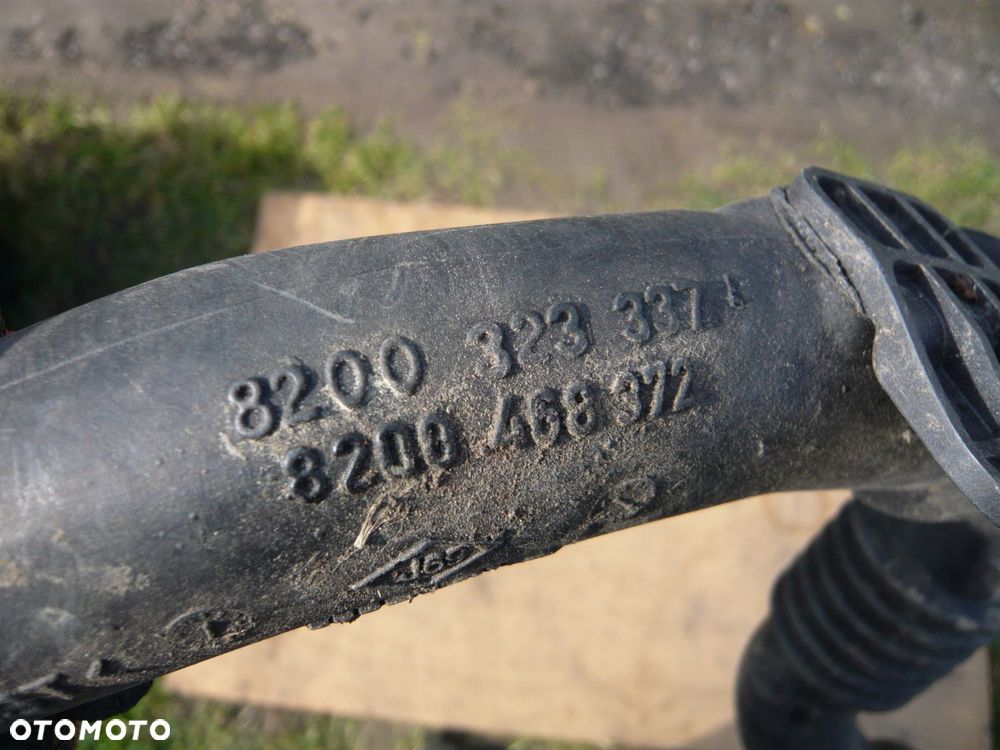 przewód rura wąż powietrza 8200323337 renault clio iii - 2