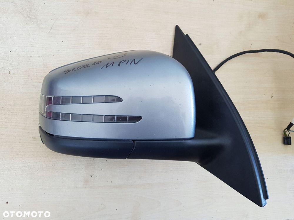 mercedes ml gle w166 prawe lusterko stelaż 11 pin a1668100616 obudowa - 1