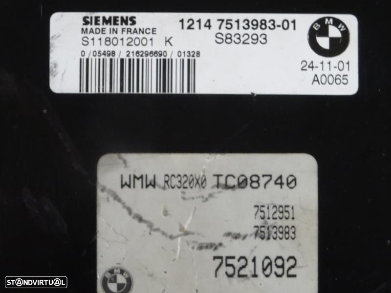 Centralina De Motor Mini Mini (R50, R53)  S118012001k / 1214 7513983 0 - 2