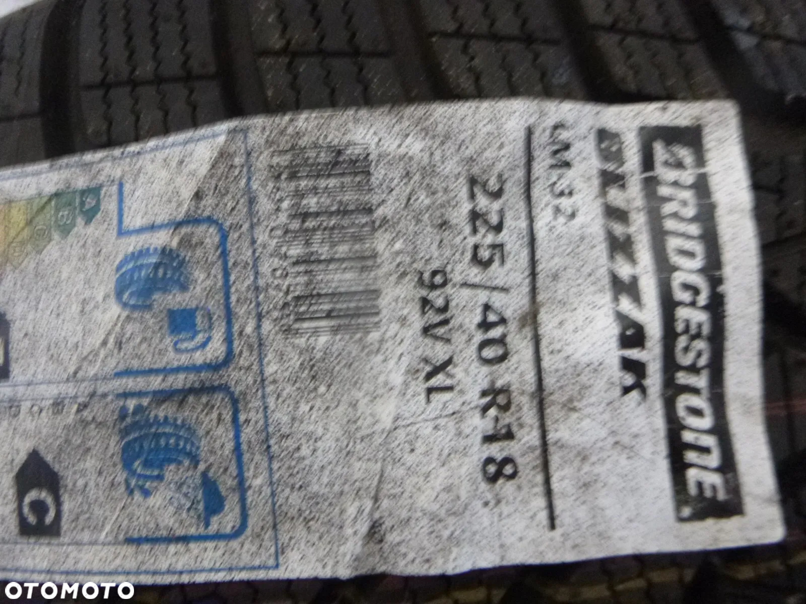 nowa opona zimowa bridgestone blizzak lm32 225/40 r18 92v - 2