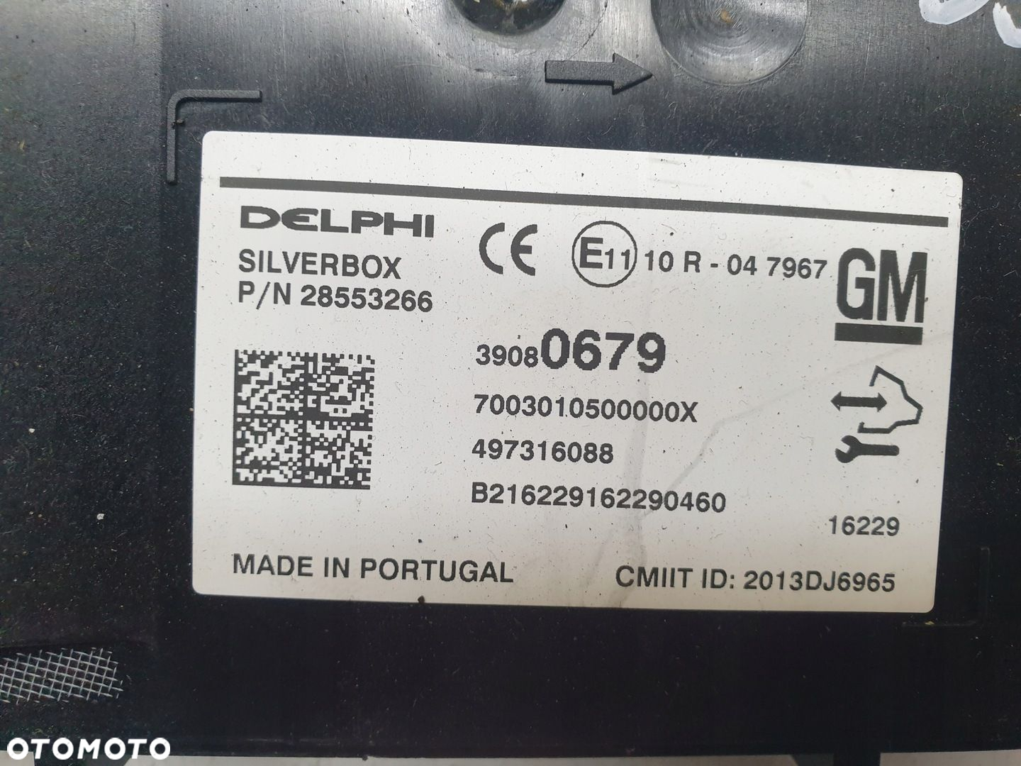 MODUŁ STEROWNIK RADIA NAWIGACJI SILVERBOX OPEL INSIGNIA A LIFT 39080679 - 4