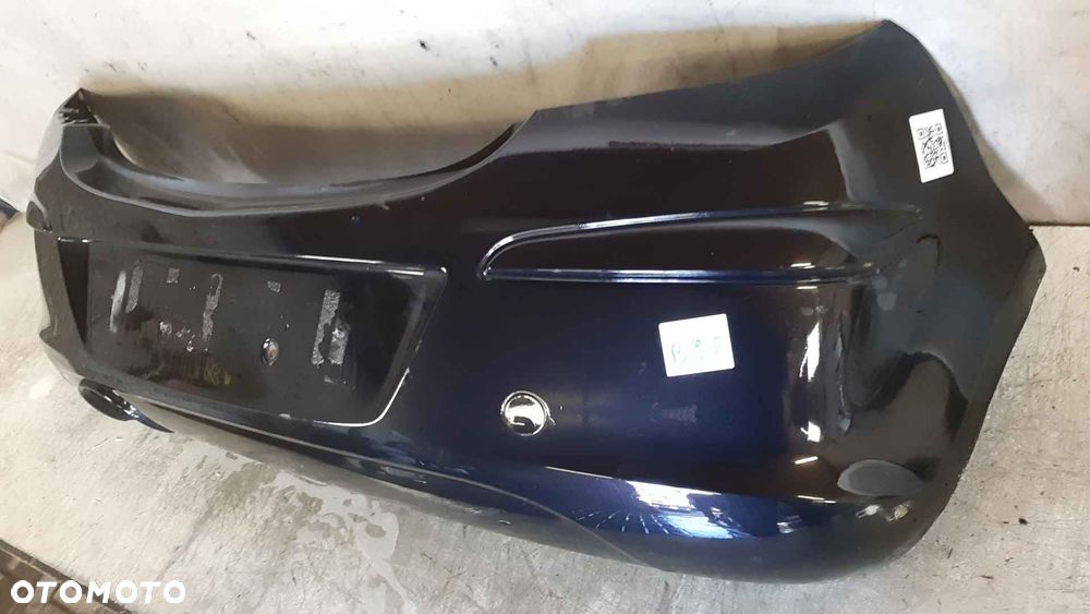^ ZDERZAK TYŁ TYLNY DO OPEL CORSA D Z20R CZARNY 5D 5 DRZWI HB - 3