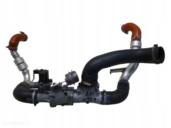 JAGUAR XF X250 XJ X351 ZAWÓR turbosprężarek EGR 3.0D turbo upustowy - 1