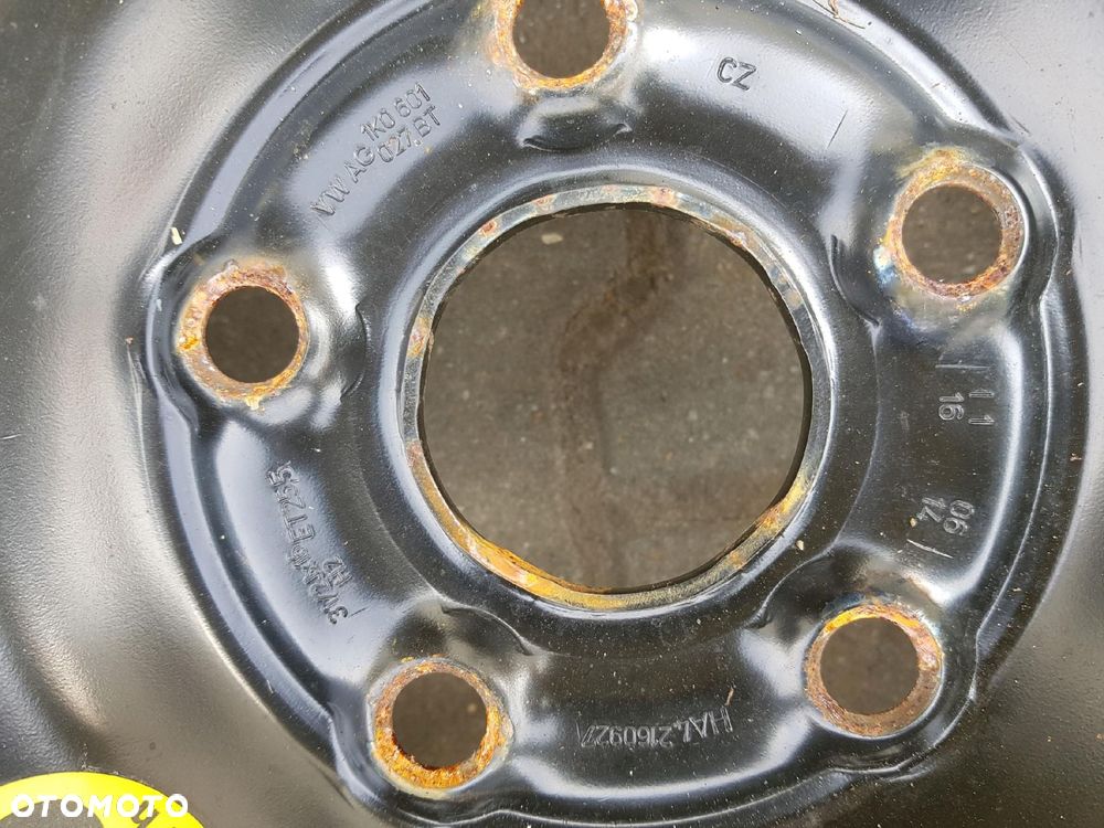 AUDI A3 8V 2012r- GOLF VII 7 LEON III KOŁO DOJAZDOWE 16 5X112 LEWAREK - 7