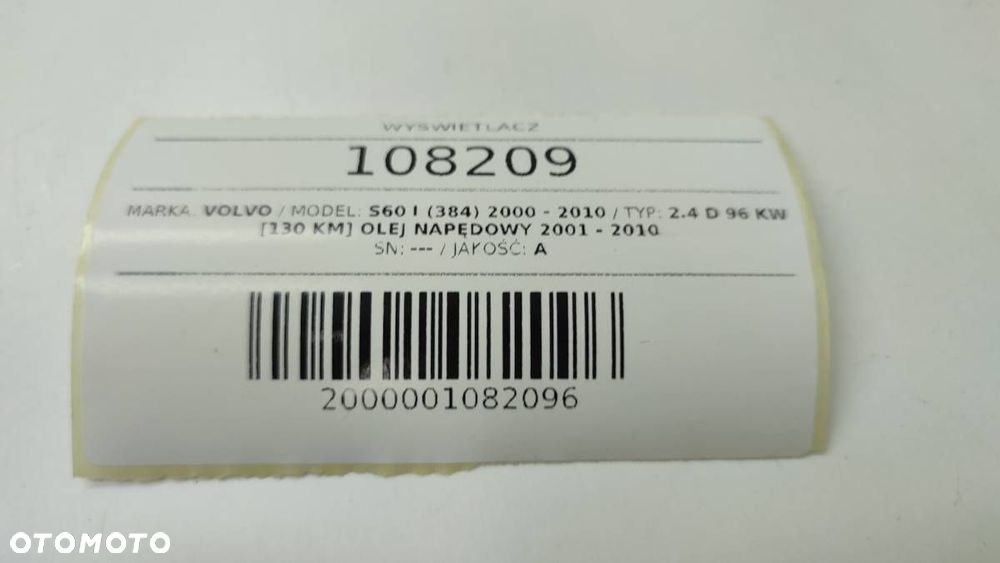 WYŚWIETLACZ NAWIGACJI 8673822 VOLVO S60 I 2002 EU - 4