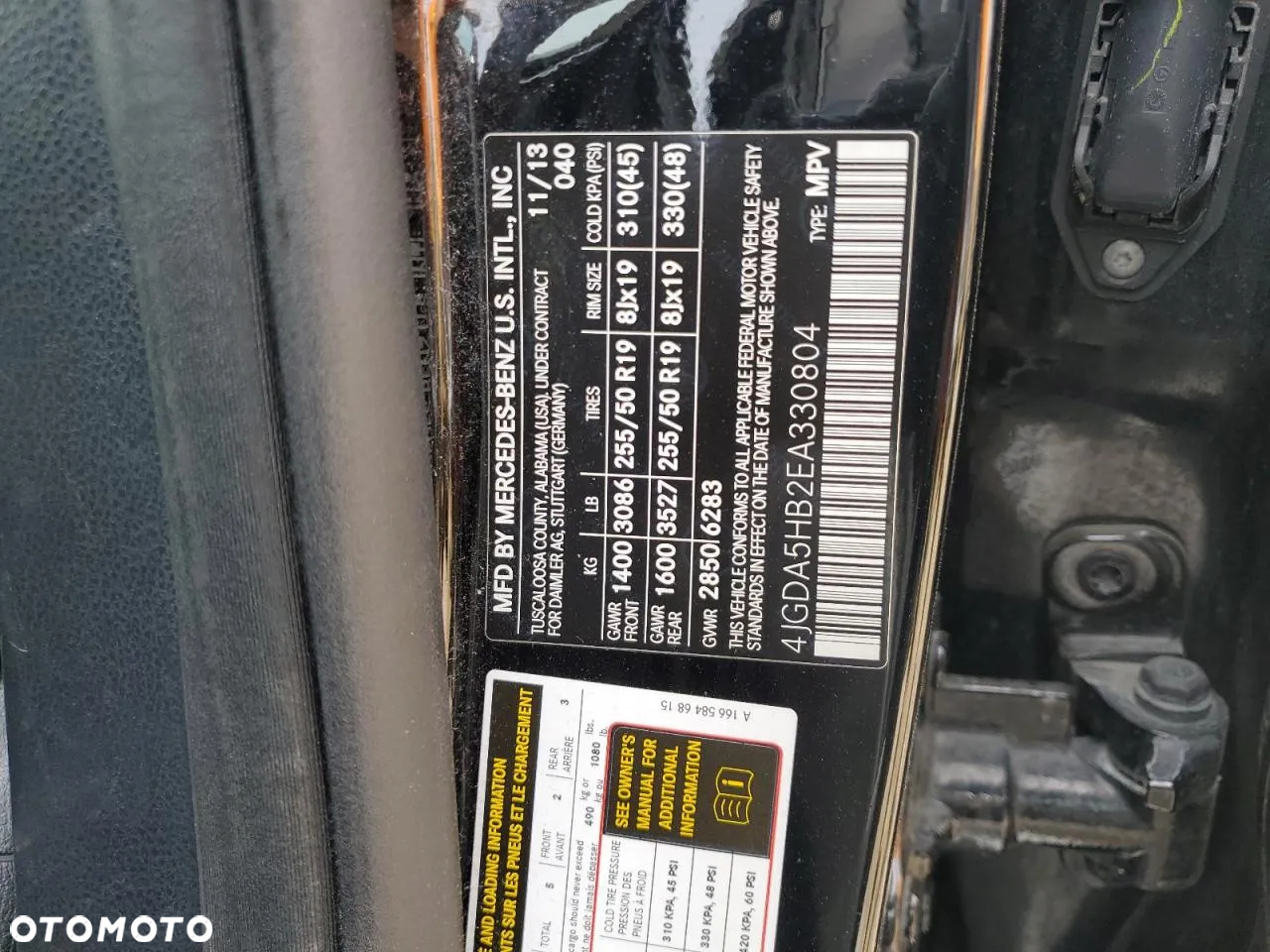 Mercedes-Benz ML 350 4MATIC (BlueEFFICIENCY) 7G-TRONIC - 13