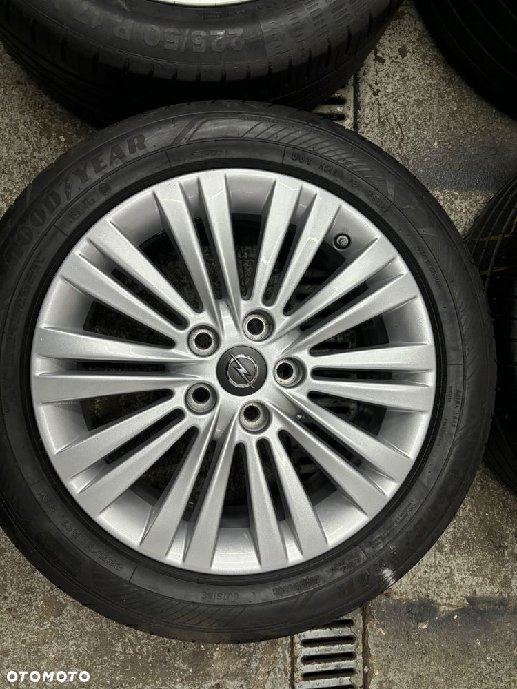Alufelgi z Oponami Letnimi Opel 5x115 17x7J 225/50/17 GoodYear Continental - 3
