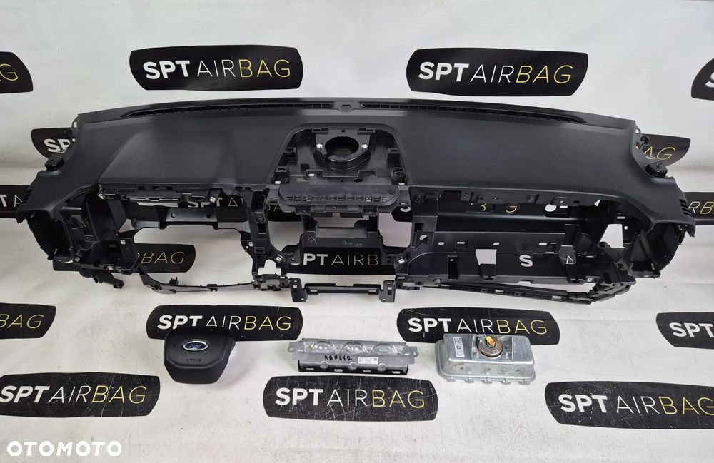 FORD RANGER RAPTOR 6 VI DESKA ROZDZIELCZA KONSOLA KOKPIT PULPIT PODUSZKI AIRBAG AIR BAG PASY KIT SET - 1