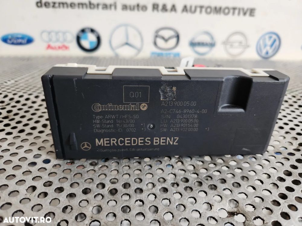 Modul Unitate Calculator SoftClose Haion Hayon Mercedes GLC W253 X253 C Class W205 Cod A2139000500 Dezmembrez Mercedes GLC X253 W253 Volan Stanga Motor 654.920 - Dezmembrari Arad - 5