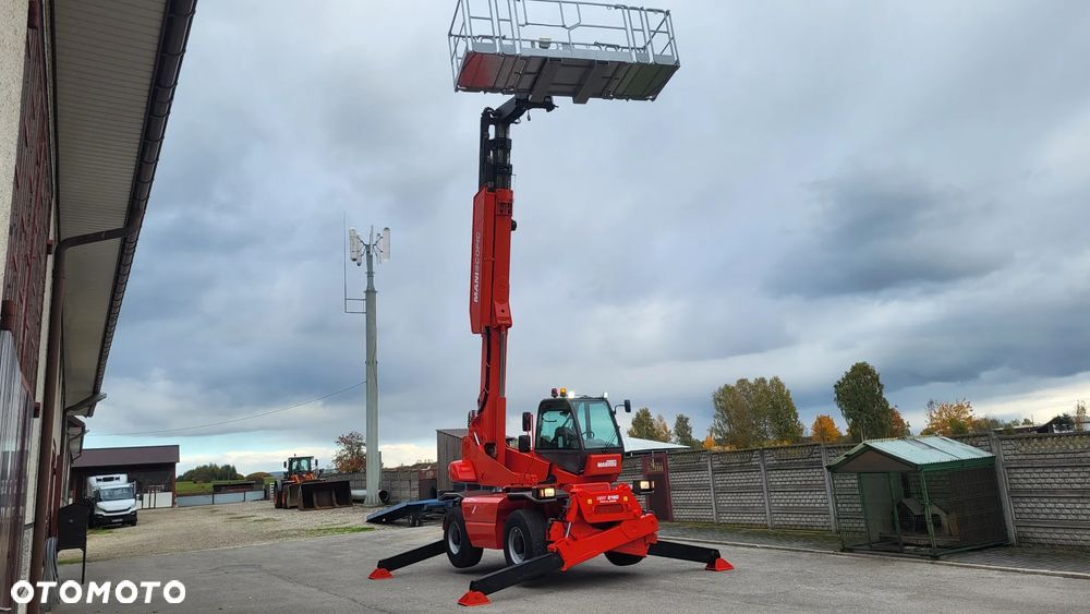 Manitou MTR 2150/ Ładowarka teleskopowa obrotowa  / Podnośnik koszowy sterowany z pilota/ - 23