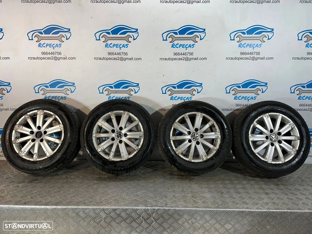 .Conjunto Jantes 15 Volkswagen 5x112 6.5J ET50 5K0601025J - 3