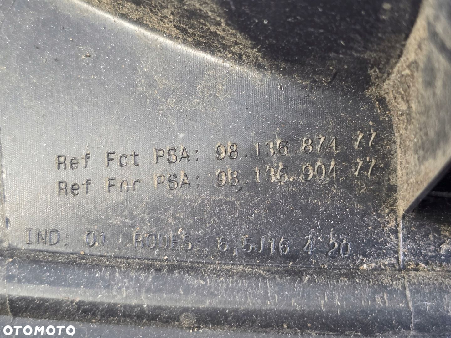 Kołpak 16" Citroen C3 III 9813687477 - 11