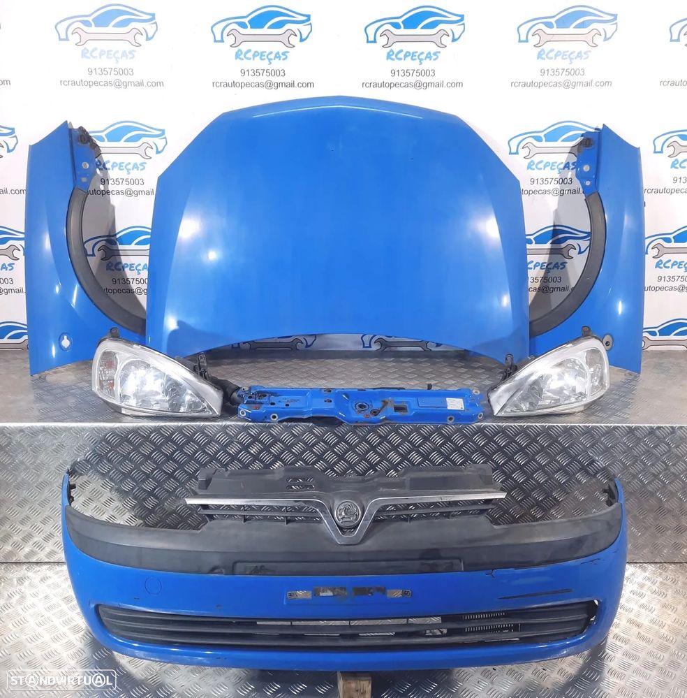 FRENTE OPEL CORSA C COMBO C CAPOT PARACHOQUES GUARDA-LAMAS OTICAS FRENTE FIBRA CHAPA - 3