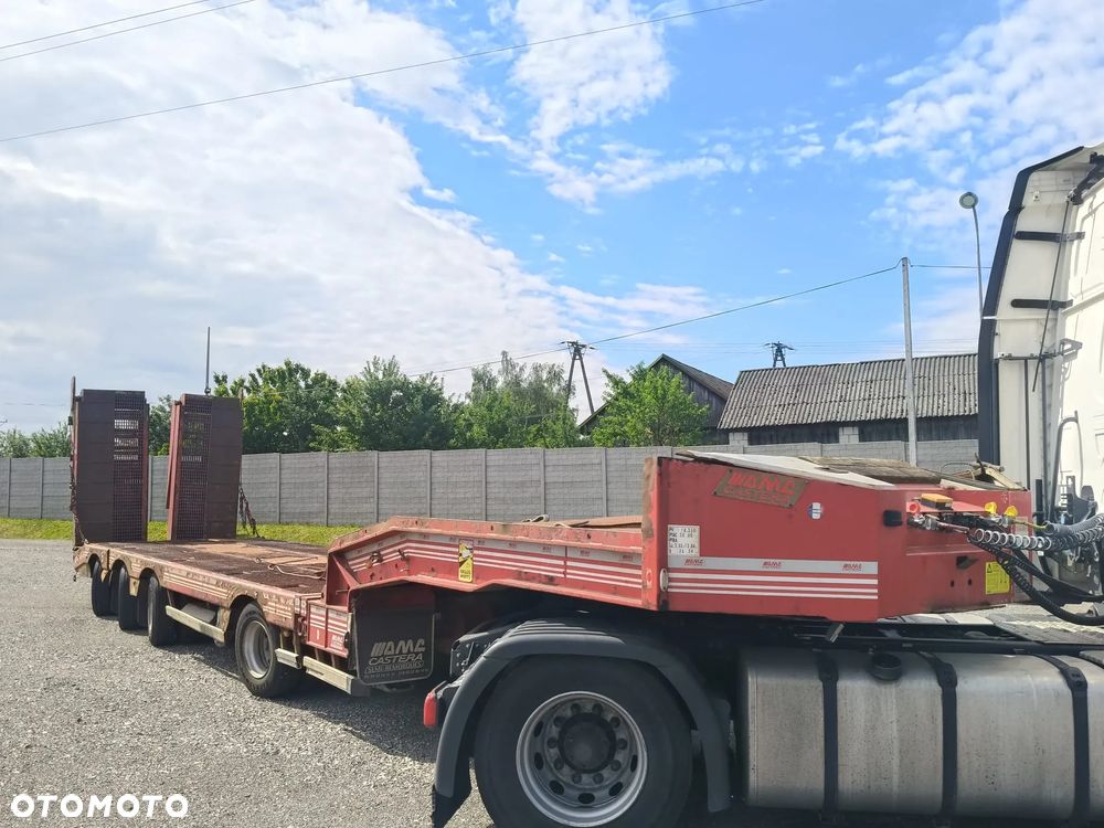 Castera NISKOPODWOZIOWA / ROZCIĄGANA 4m / 4 OSIE SKRĘTNE  / - 5