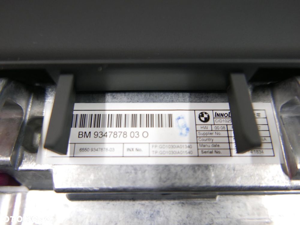 bmw x5 f15 x6 f16 wyświetlacz ekran monitor radia nawigacji 9347878 - 11