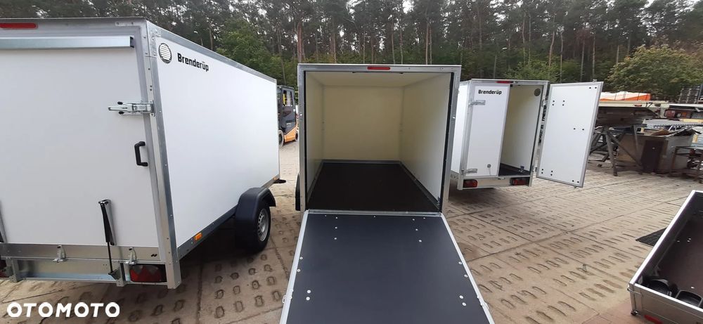 Brenderup Przyczepa CARGO CD260 WBR  furgon z rampą 260x155cm lekka z hamulcem 750kg - 3