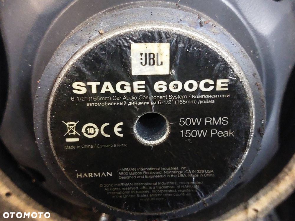 GŁOŚNIKI KOMPLET 2x HELIX F6B 2x JBL STAGE S00CE 165MM 16,5 CM - 4