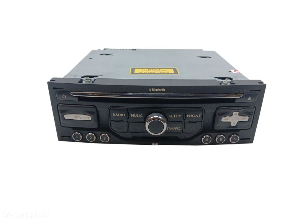 RADIO NAWIGACJA GPS CITROEN C5 III (2008-2010) 2.0 HDI 140KM 96736746ZD - 1