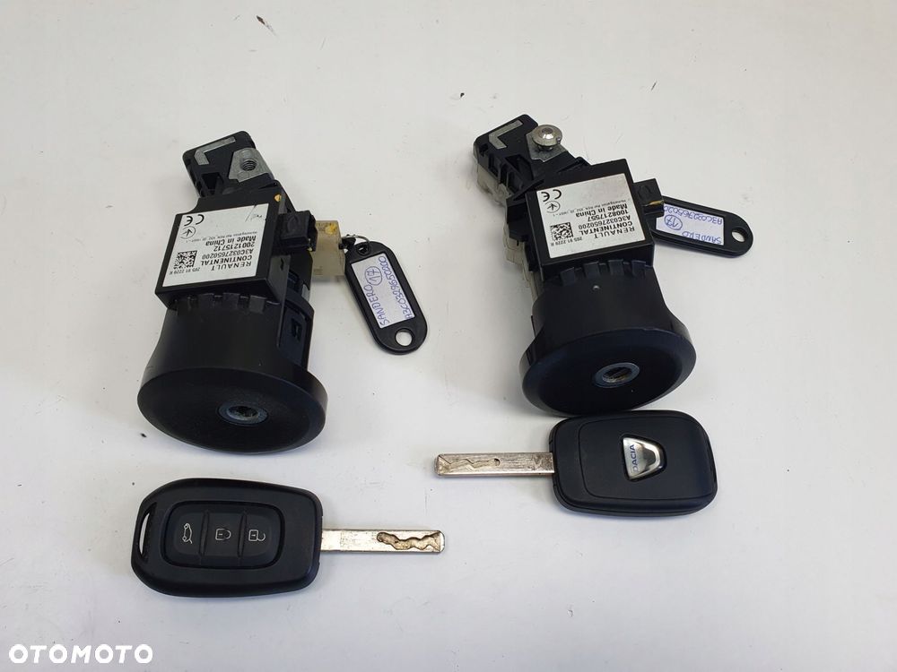 Dacia Sandero III STACYJKA KLUCZYK Pilot stacyjka z kluczykiem zestaw - 3