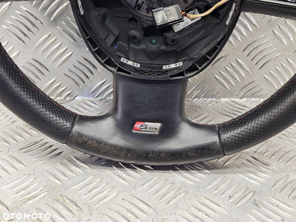 AUDI Q7 4L 05-15R KIEROWNICA CZARNA S-LINE 4L0419091R 4L0419091 R - 9