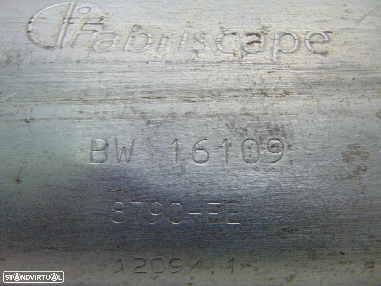 BMW E30 318 panela de escape - 5