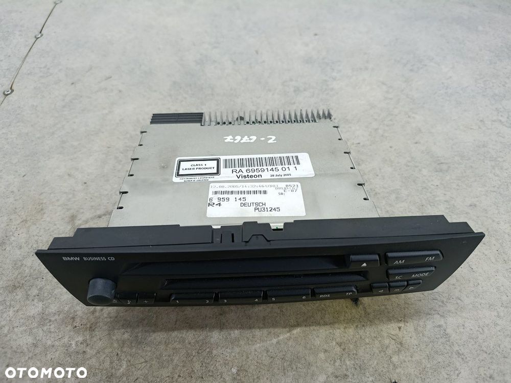 RADIO FABRYCZNE BMW 1 E87 6959145 - 2