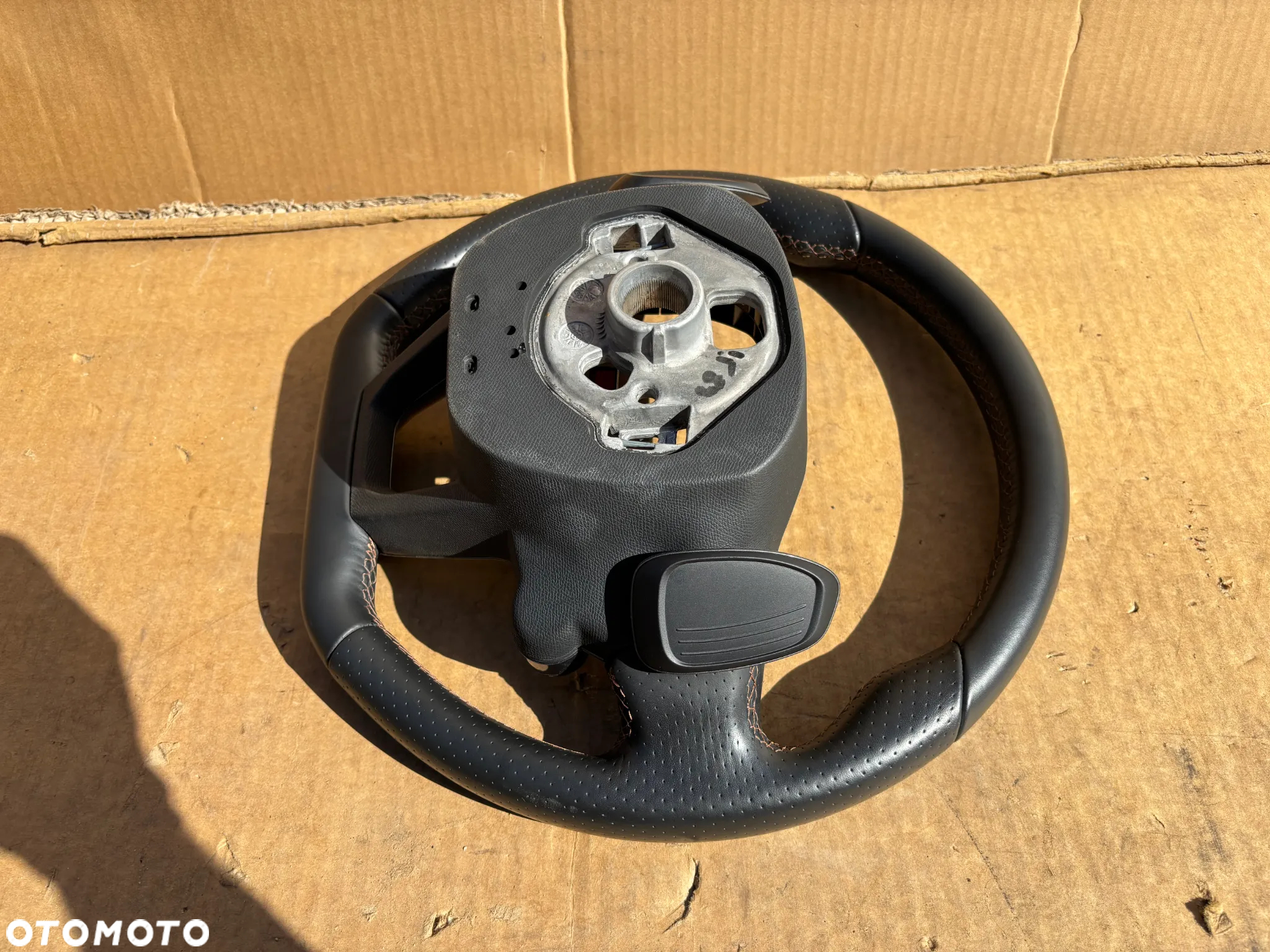 Seat Leon Cupra Formentowa Kierownica Wielofukncyjna Multi Funkcyjna Łopatki Sterowanie Grzana 5FA419091FK Oryginalna - 11
